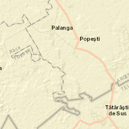 Comuna Tătărăştii de Sus Street Map