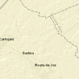Cartojani Street Map
