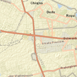 Comuna Chiajna Street Map