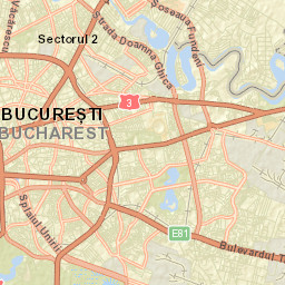 Bucharest Street Map