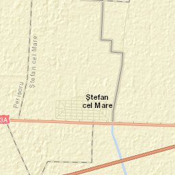 Comuna Ştefan Cel Mare Street Map