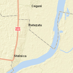 Cegani Street Map