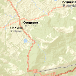 Orlinoye Street Map