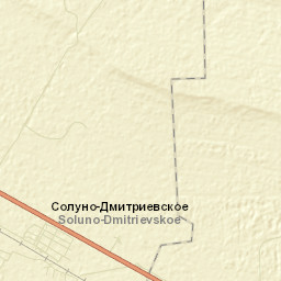 Soluno-Dmitriyevskoye Street Map