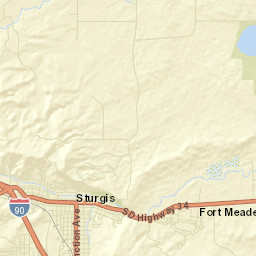 Sturgis Street Map