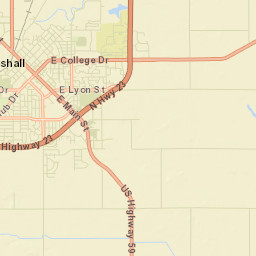 Marshall Street Map
