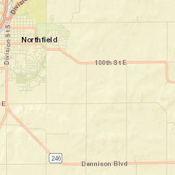 Northfield Street Map