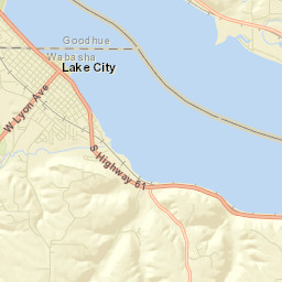 Lake City Street Map