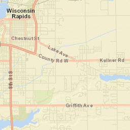 1001-1099 County Hwy Z Wisconsin Rapids WI Street Map