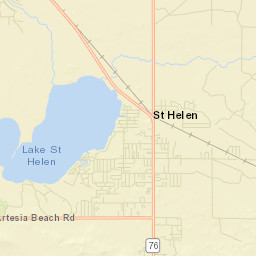 Saint Helen Street Map