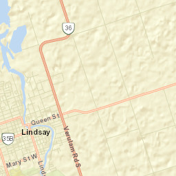 Lindsay Street Map