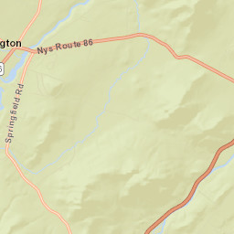 Wilmington New York Street Map