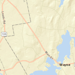 Wayne Street Map