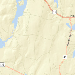 Readfield Street Map