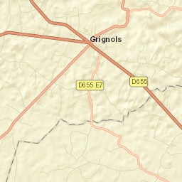 Grignols Street Map