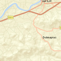 Sainte-Livrade-sur-Lot Street Map