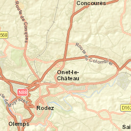 Le Monastère Street Map
