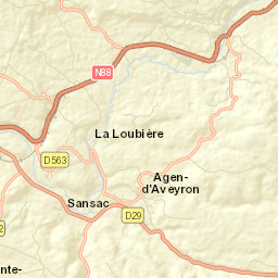 La Loubière Street Map