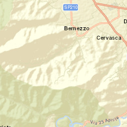 Bernezzo Street Map