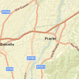 Pianfei Street Map