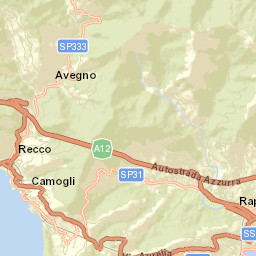 Rapallo Street Map