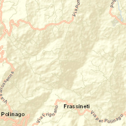Polinago Street Map