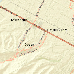 Dozza Street Map
