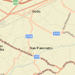 San Pancrazio Street Map