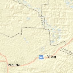 Comuna Pătulele Street Map