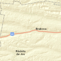 Brabova Street Map