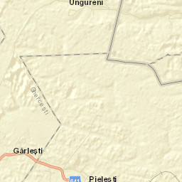 Comuna Gherceşti Street Map