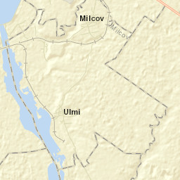 Comuna Milcov Street Map