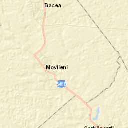 Comuna Movileni Street Map