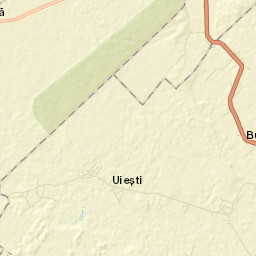 Comuna Bucşani Street Map