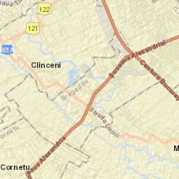 Oraş Bragadiru Street Map