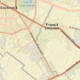 Popeşti-Leordeni Street Map