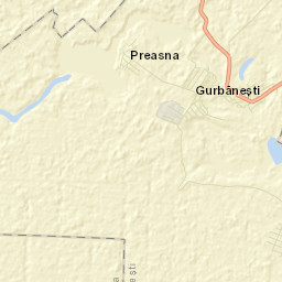 Gurbăneşti Street Map