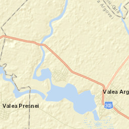 Valea Argovei Street Map