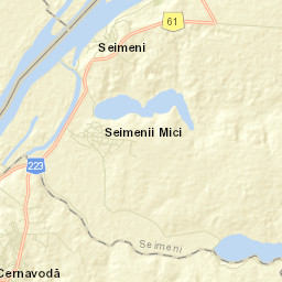 Comuna Seimeni Street Map