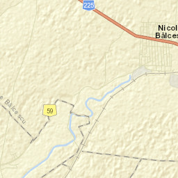 Comuna Nicolae Bălcescu Street Map