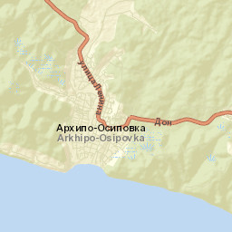 Arkhipo-Osipovka Street Map