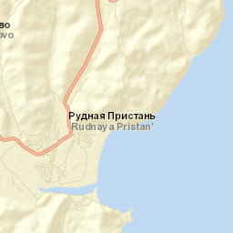Rudnaya Pristan’ Street Map
