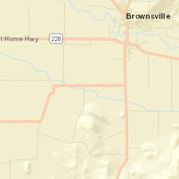 Brownsville Street Map