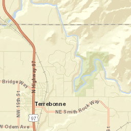 Terrebonne Street Map