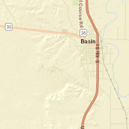 Basin Street Map