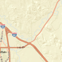 Buffalo Street Map