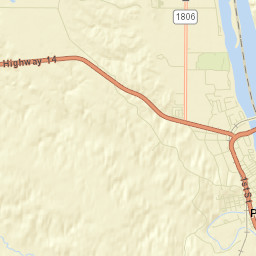 Fort Pierre Street Map
