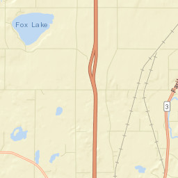 Rice County Street Map