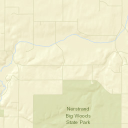 12753-12999 Kane Ave Nerstrand MN Street Map