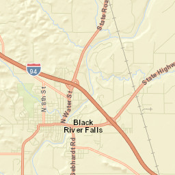 Jackson County Street Map